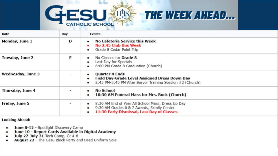 Weekly Slides School (2)