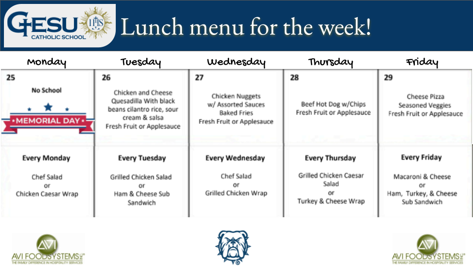 Weekly Slides School